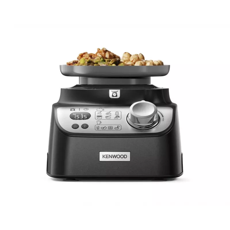 Kenwood MultiPro XL Weigh+ juodas virtuvės kombainas su blenderiu, 1000 W
