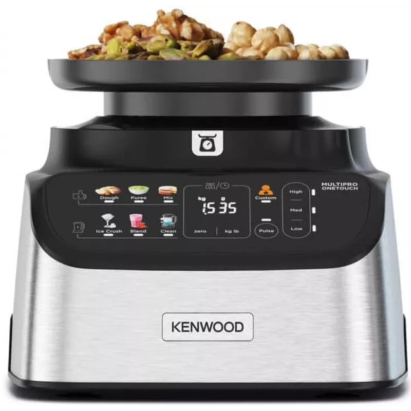 Kenwood MultiPro OneTouch virtuvinis kombainas 1000 W 3 L Juodas, Nerūdijantis plienas su svarstyklėmis