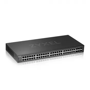 Zyxel GS2220-50-EU0101F valdomas tinklo jungiklis L2 Gigabit Ethernet (10/100/1000) juodas