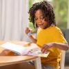 Melissa & Doug Sticker WOW! 24 puslapių užduočių bloknotas su lipdukų štampeliu, 300 lipdukų, meno ir rankdarbių fidget žaislas, kolekcionuojamas personažas – Tigras – FSC sertifikuotas