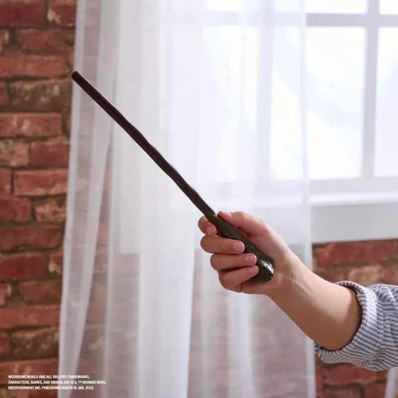 Spinmaster Ron Weasley Kolekcinė lazdelė 12 colių (30,5 cm) su stovu ir figūrėle