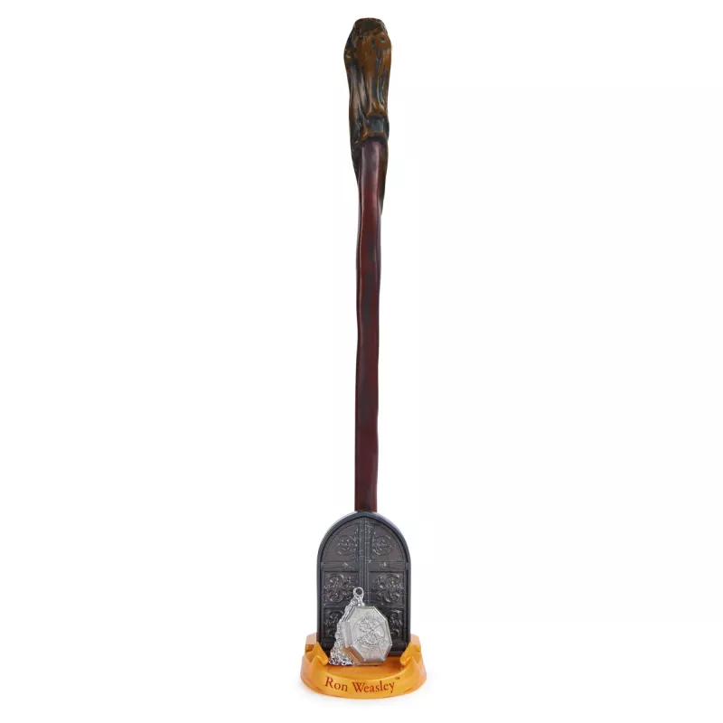Spinmaster Ron Weasley Kolekcinė lazdelė 12 colių (30,5 cm) su stovu ir figūrėle