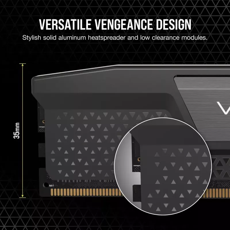 RAM Corsair VENGEANCE DDR5 96 GB 6600 MHz CL32 dviejų modulių rinkinys