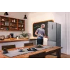 Šaldytuvas-šaldiklis Gorenje NRK619CAXL4 SI, 304 L, SN-N, 6 kg/24h, C, Fresh zone, Pilka