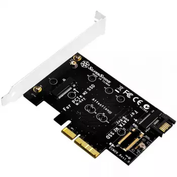 Vidinė sąsajos plokštė SilverStone ECM20 PCIe SATA