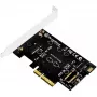 Vidinė sąsajos plokštė SilverStone ECM20 PCIe SATA