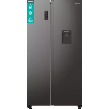 Gorenje NRR9185EABXLWD Šaldytuvas šaldiklis Side-by-Side 547 L juodas