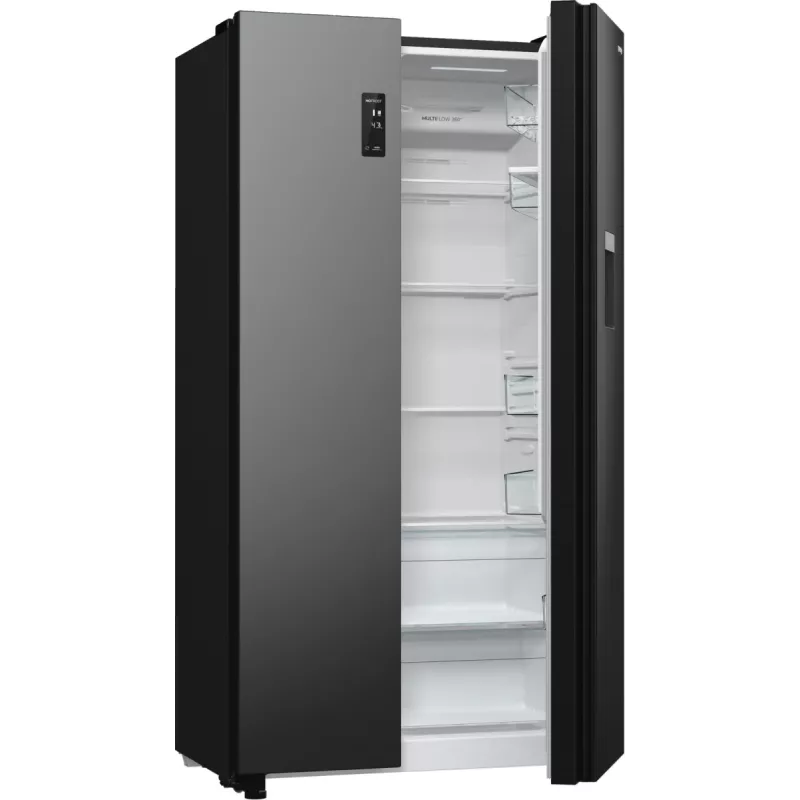 Gorenje NRR9185EABXLWD Šaldytuvas šaldiklis Side-by-Side 547 L juodas