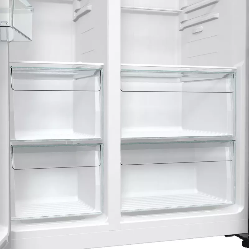 Gorenje NRR9185EABXLWD Šaldytuvas šaldiklis Side-by-Side 547 L juodas