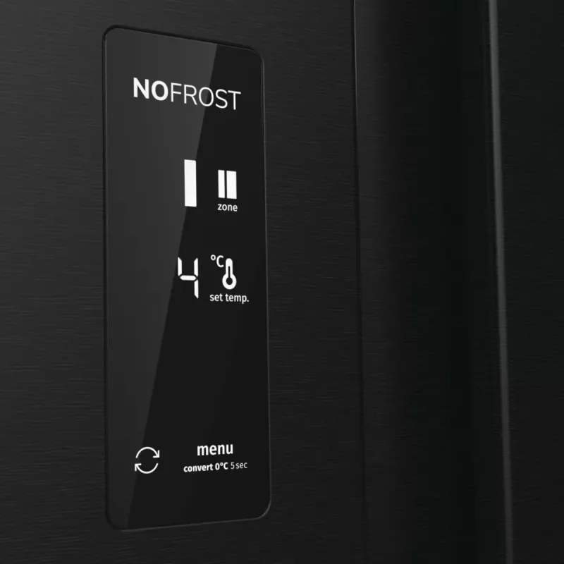 Gorenje NRR9185EABXLWD Šaldytuvas šaldiklis Side-by-Side 547 L juodas