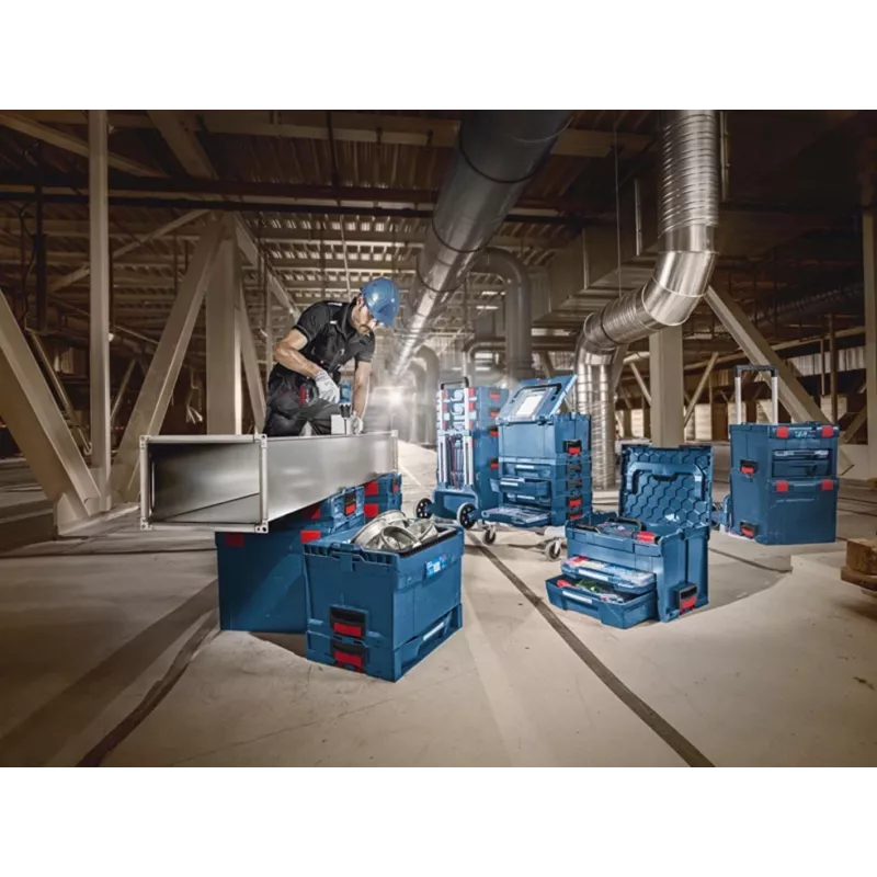 Bosch 1600A001SF mėlyna – i-BOXX lentyna 3 vnt. profesionaliam saugojimui