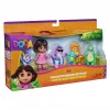 Dora, „Fantastiškų draugų“ dovanų rinkinys su Dora, Boots, Tico, Isa ir Fiesta Trio, žaislinės figūrėlės, vaikų žaislai mergaitėms ir berniukams nuo 3 metų