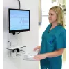 ERGOTRON Styleview Sėdėjimo-stovėjimo vertikalaus kėlimo darbo vieta (balta)