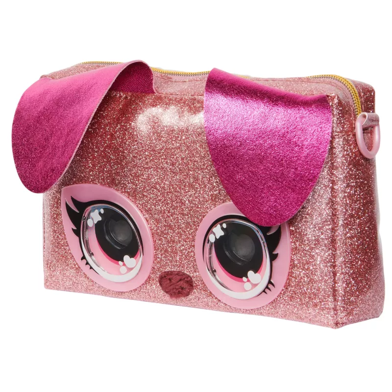 Purse Pets Keepin’ It Clutch Dazzling Diva Puppy – vaikiška rankinė su švytinčiomis akimis