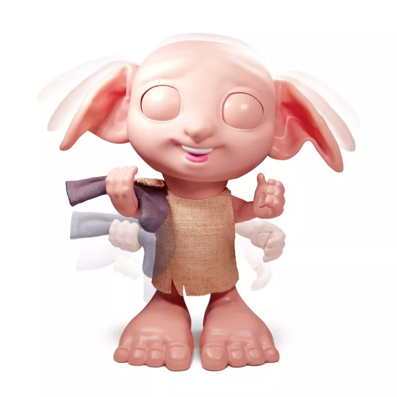 Interaktyvi figūrėlė Wizarding World Harry Potter Dobby su kalbėjimo funkcija, AAA, įvairiaspalvė