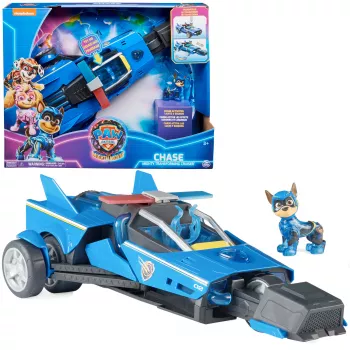 PAW Patrol Chase transformuojantis policijos automobilis su šviesomis ir garsais