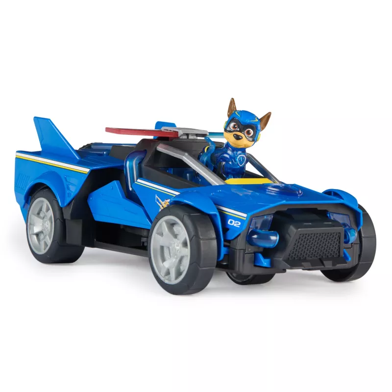 PAW Patrol Chase transformuojantis policijos automobilis su šviesomis ir garsais