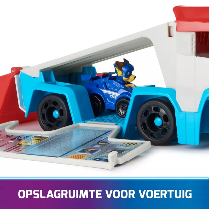 Automobilių rinkinys PAW Patrol The Mighty Movie Pup Squad Patroller Toy Truck