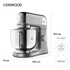 Kenwood kMix Special Edition KMX760ACH – 1000 W, chromuotas, nerūdijančio plieno dubuo