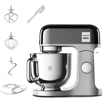 Kenwood kMix Special Edition virtuvinis kombainas 1000 W 5 L Juodas, Chromas