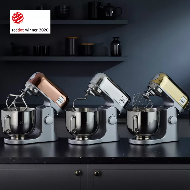 Kenwood kMix Special Edition virtuvinis kombainas 1000 W 5 L Juodas, Chromas