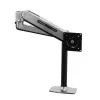 ERGOTRON LX stovo ranka monitoriui sėdint ir stovint (poliruotas aliuminis)
