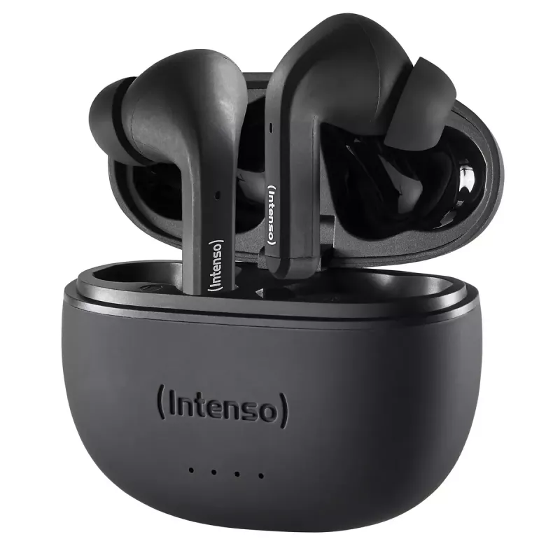 Ausinės Intenso Black Buds T300A