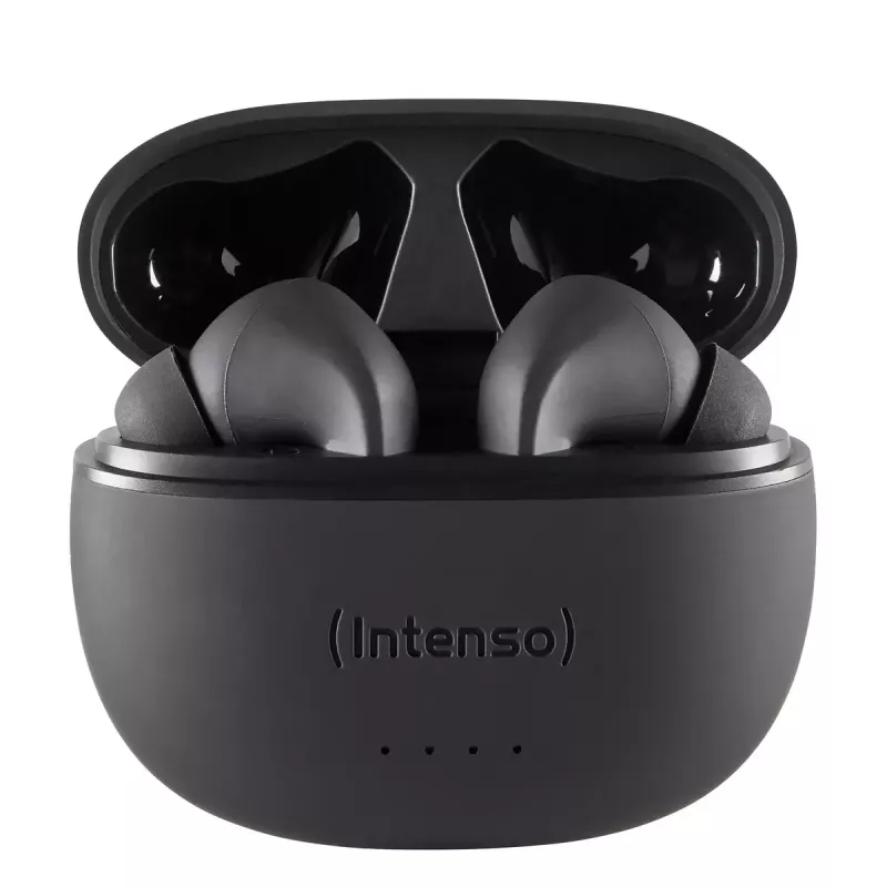 Ausinės Intenso Black Buds T300A