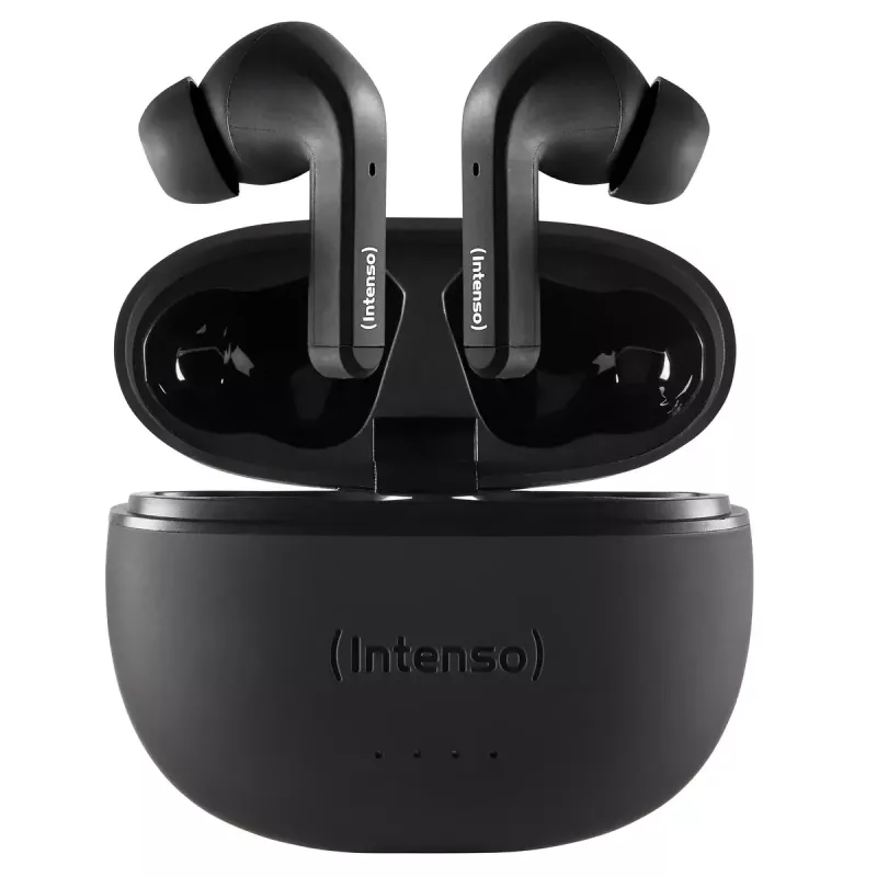 Ausinės Intenso Black Buds T300A
