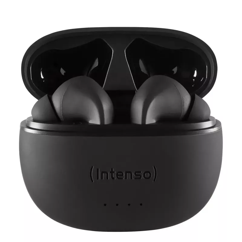 Ausinės Intenso Black Buds T300A