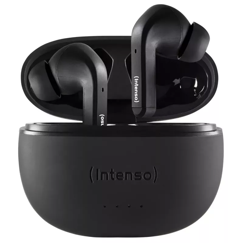 Ausinės Intenso Black Buds T300A
