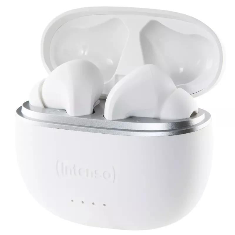 Belaidės ausinės Intenso White Buds T302A