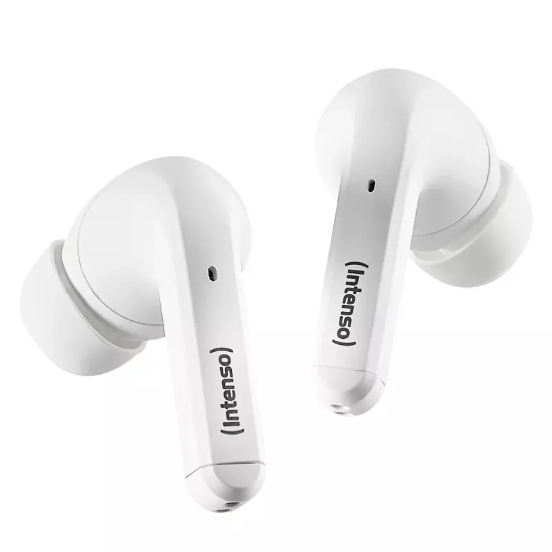 Belaidės ausinės Intenso White Buds T302A