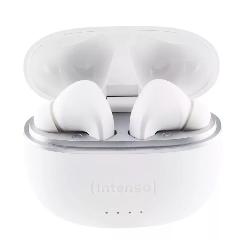 Belaidės ausinės Intenso White Buds T302A