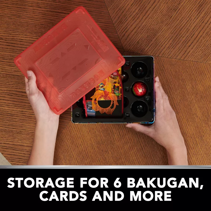 Bakugan Baku-tin su Special Attack Mantid, pritaikomas, besisukantis veiksmo žaislas ir laikymo dėžutė, vaikams nuo 6 metų