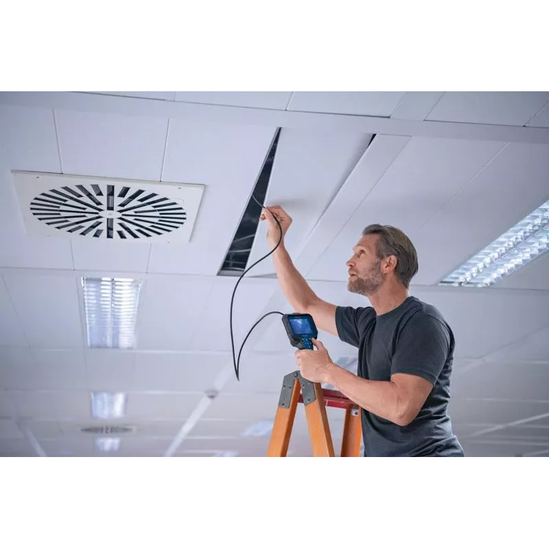 Apžiūros kamera Bosch GIC 12V-4-23 C Professional – belaidė, lanksti 4,23 m koja