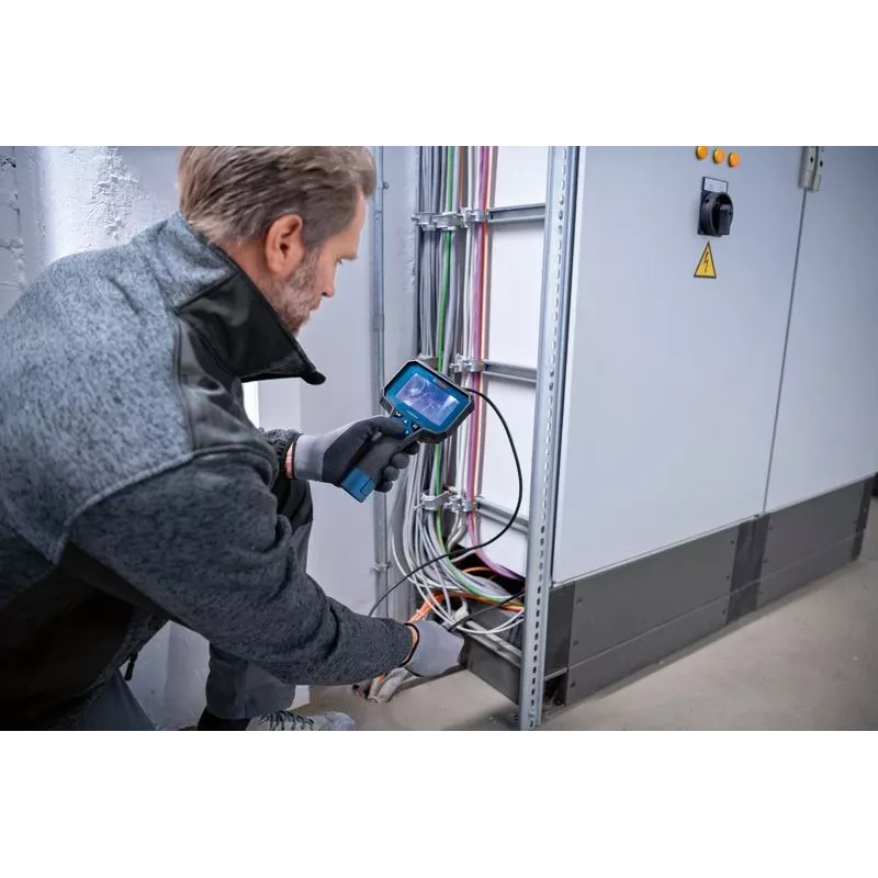Apžiūros kamera Bosch GIC 12V-4-23 C Professional – belaidė, lanksti 4,23 m koja