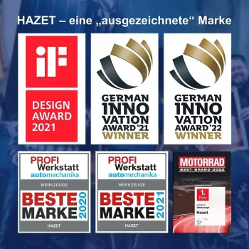 Soketų ir antgalių rinkinys Hazet 2200SC-31 — 73 vnt., įvairūs dydžiai