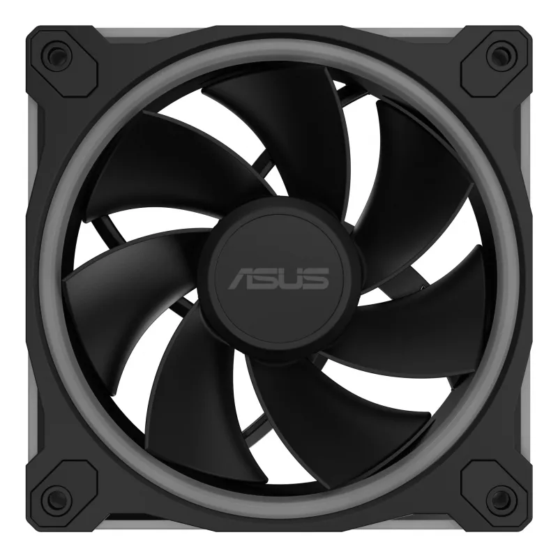 Ventiliatorius ASUS Prime MR120 ARGB Reverse Black 12 cm movinis guolis