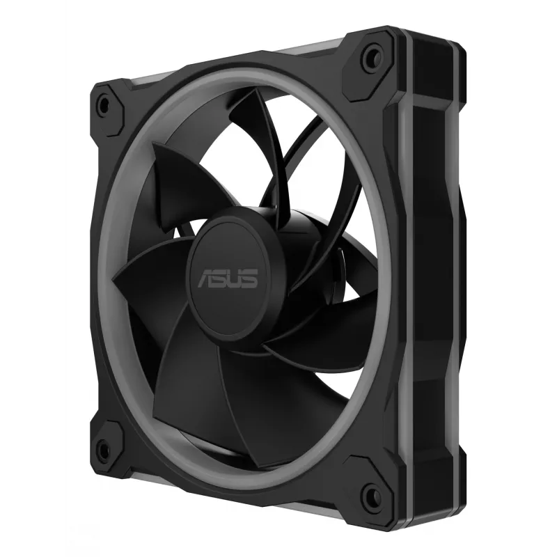 Ventiliatorius ASUS Prime MR120 ARGB Reverse Black 12 cm movinis guolis