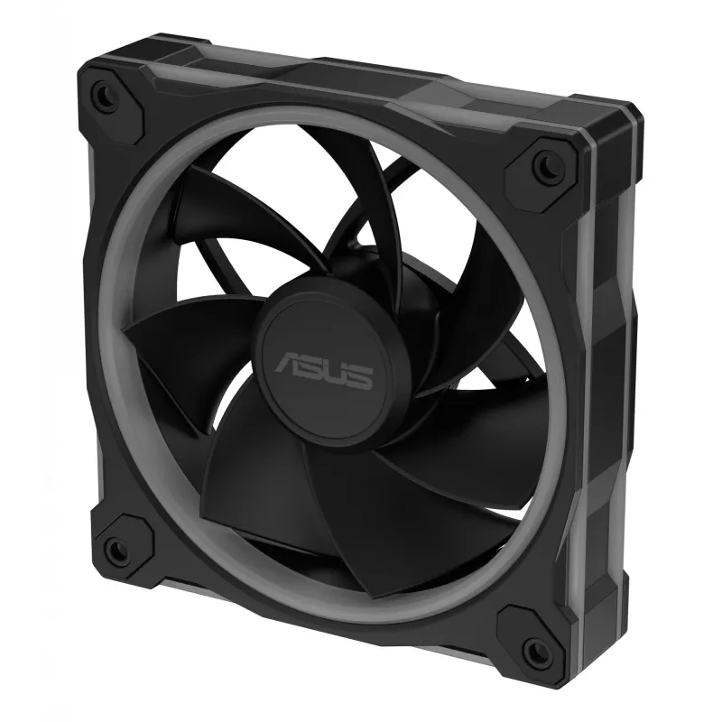 Ventiliatorius ASUS Prime MR120 ARGB Reverse Black 12 cm movinis guolis