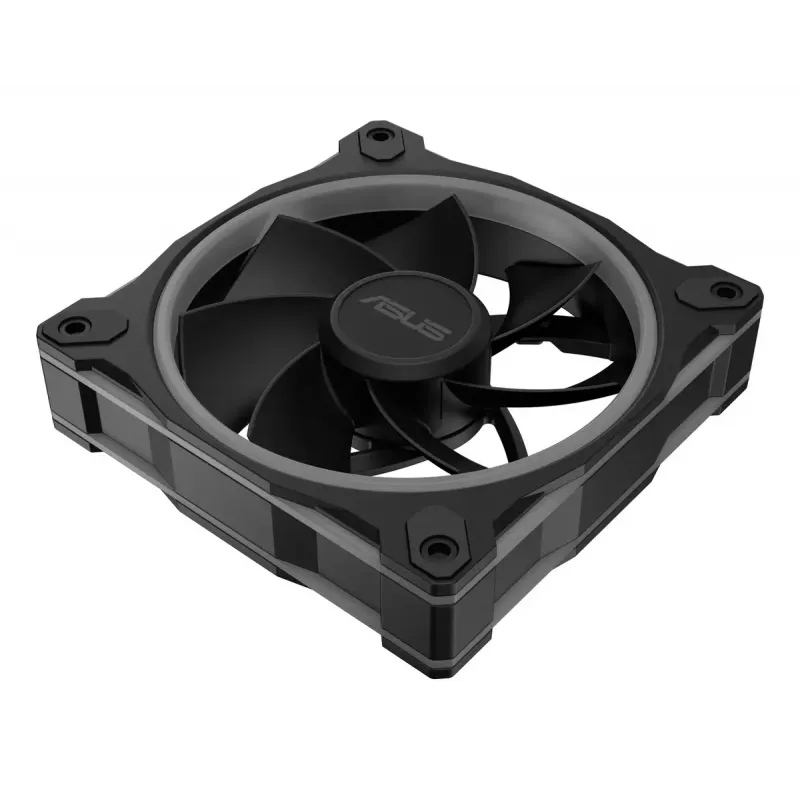 ASUS Prime MR120 ARGB Reverse Black 3in1 kompiuterio korpuso ventiliatorius 12 cm 3 vnt.