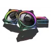 ASUS Prime MR120 ARGB Reverse Black 3in1 kompiuterio korpuso ventiliatorius 12 cm 3 vnt.