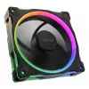ASUS Prime MR120 ARGB Reverse Black 3in1 kompiuterio korpuso ventiliatorius 12 cm 3 vnt.