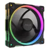 Ventiliatorius ASUS Prime MR120 ARGB juodas 12 cm su rankoviniu guoliu