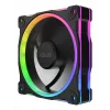 Ventiliatorius ASUS Prime MR120 ARGB juodas 12 cm su rankoviniu guoliu