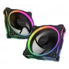Ventiliatorius ASUS Prime MR120 ARGB juodas 12 cm su rankoviniu guoliu