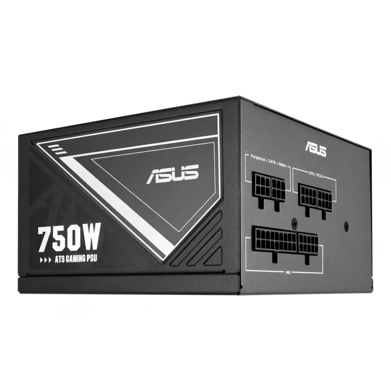 Maitinimo blokas ASUS ATS-750G 750 W, 20+4 pin ATX, 80 PLUS Gold, Juodas