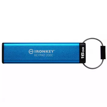 Kingston IronKey 16GB USB-C KP200C, FIPS 140-3 Lvl 3 AES-256