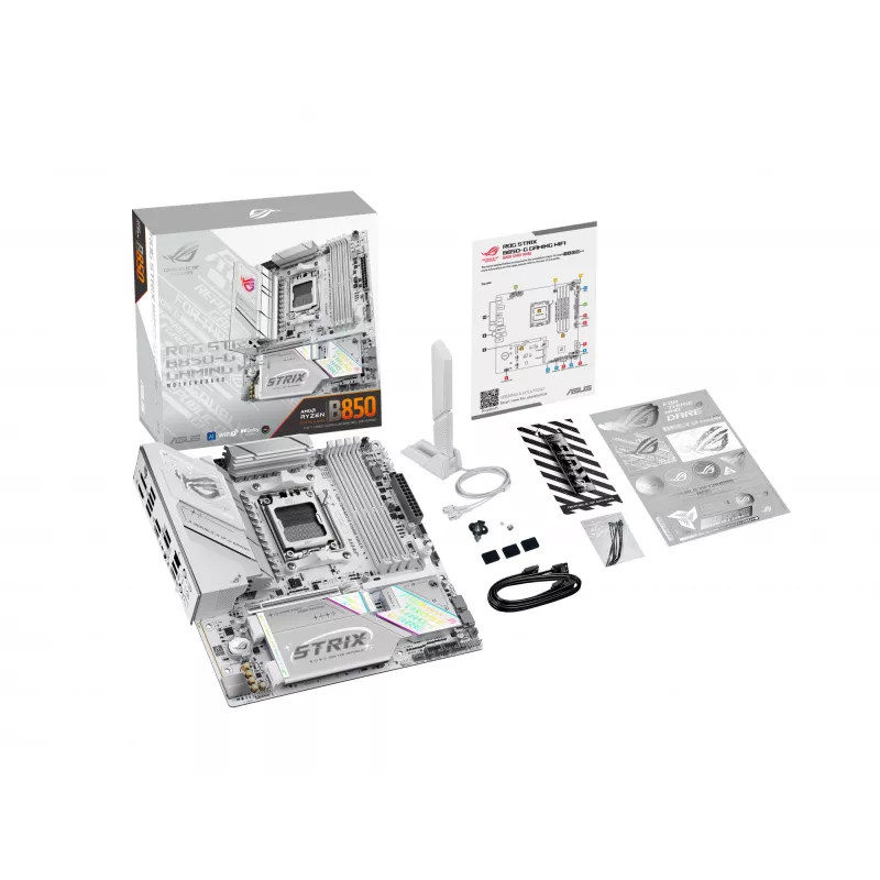 Pagrindinė plokštė ASUS ROG STRIX B850-G GAMING WIFI AMD B850 Socket AM5 micro ATX